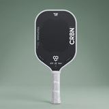 Handle of the CRBN TruFoam Genesis 1 pickleball paddle — 5.6 in grip length, 4.125 in circumference
