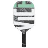 Diadem Vice V2 16 pickleball paddle, front face — hybrid shape, 18K gritted carbon hitting surface