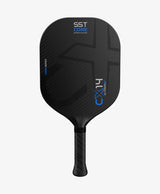 Close-up of the edge guard and bumper on the Gearbox CX14E Ultimate Power pickleball paddle