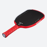 Close-up of the edge guard and bumper on the JOOLA Agassi Pro 16 pickleball paddle