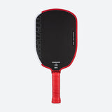 JOOLA Agassi Pro 16 pickleball paddle, front face — elongated shape, Raw Toray T700 carbon hitting surface