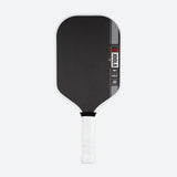 JOOLA Perseus CFS 16 pickleball paddle, front face — hybrid shape, Raw Toray T700 carbon hitting surface