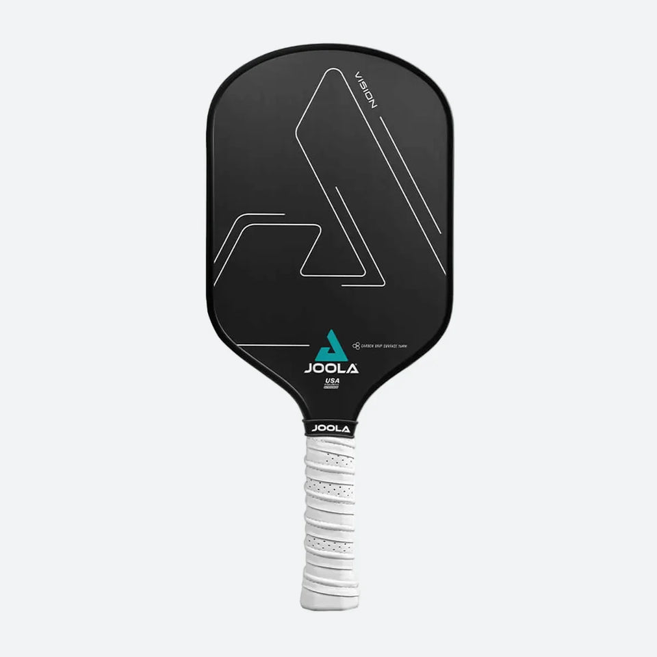 JOOLA Vision CGS 16 pickleball paddle, front face — standard shape, Carbon grit surface hitting surface