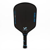 Vatic Pro V-Sol Pro 16 pickleball paddle, front face — hybrid shape, Raw T700 carbon hitting surface