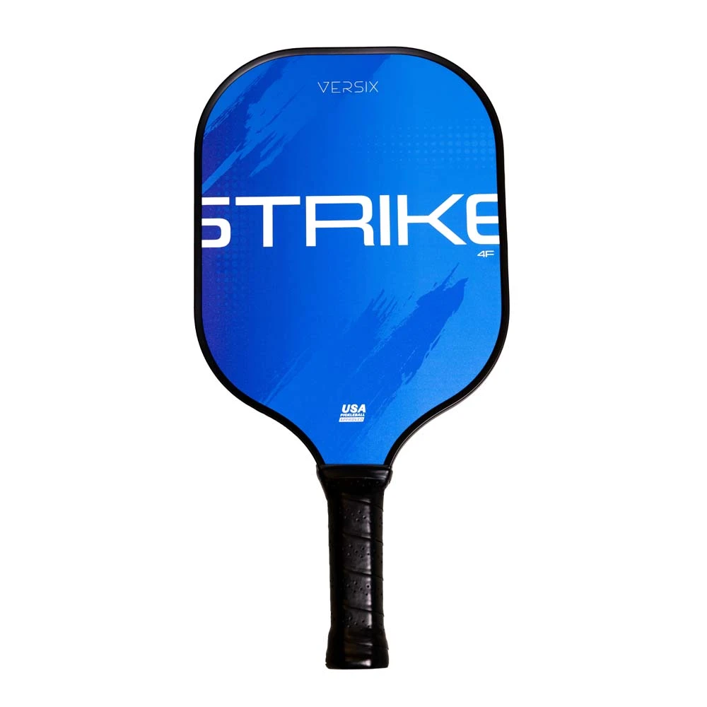 VERSIX Strike 4F pickleball paddle, front face — standard shape, Glass fiber composite hitting surface